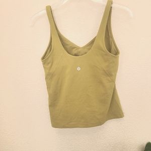 Lululemon auric gold align top